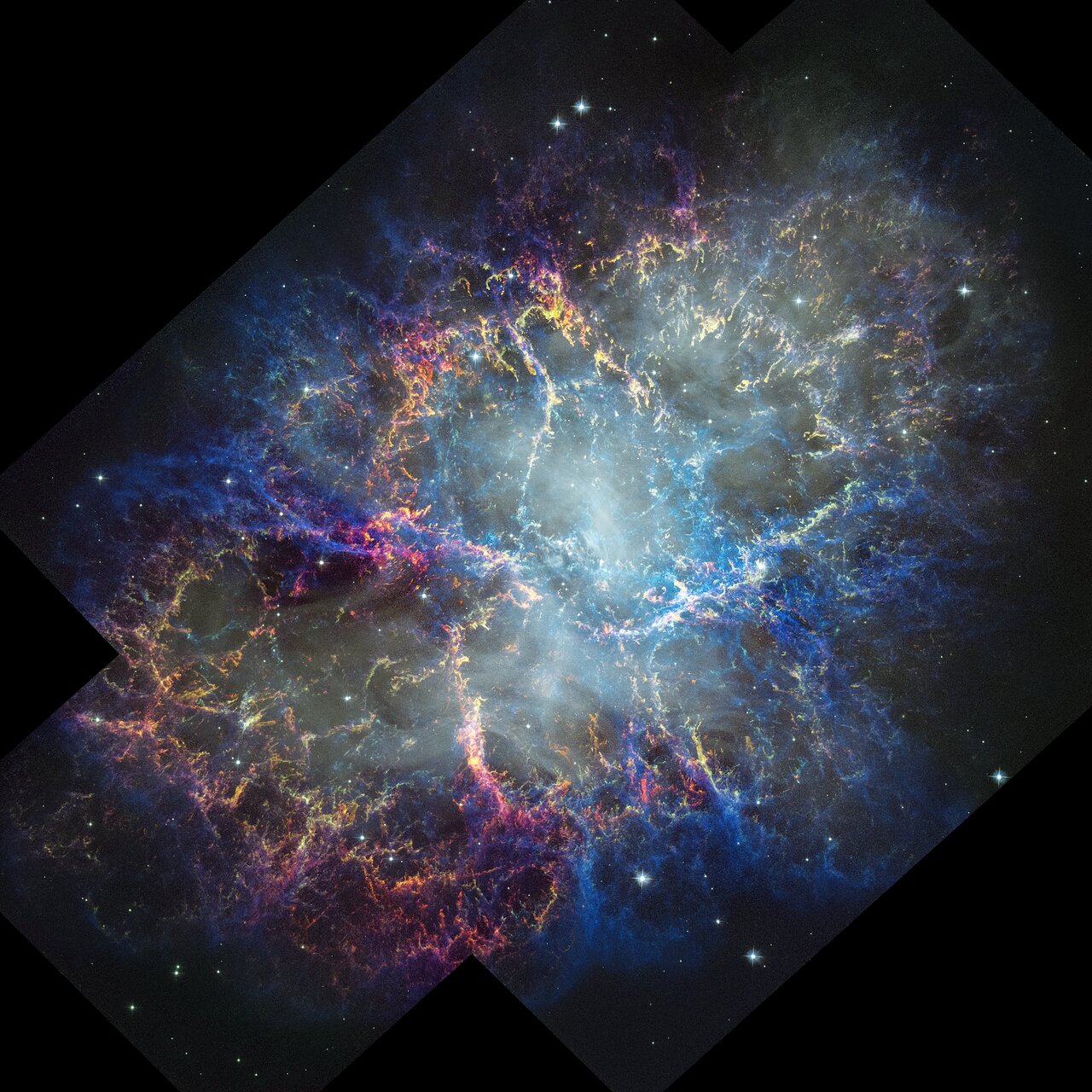 Hubble revisits Crab Nebula to track 25 years of expansion