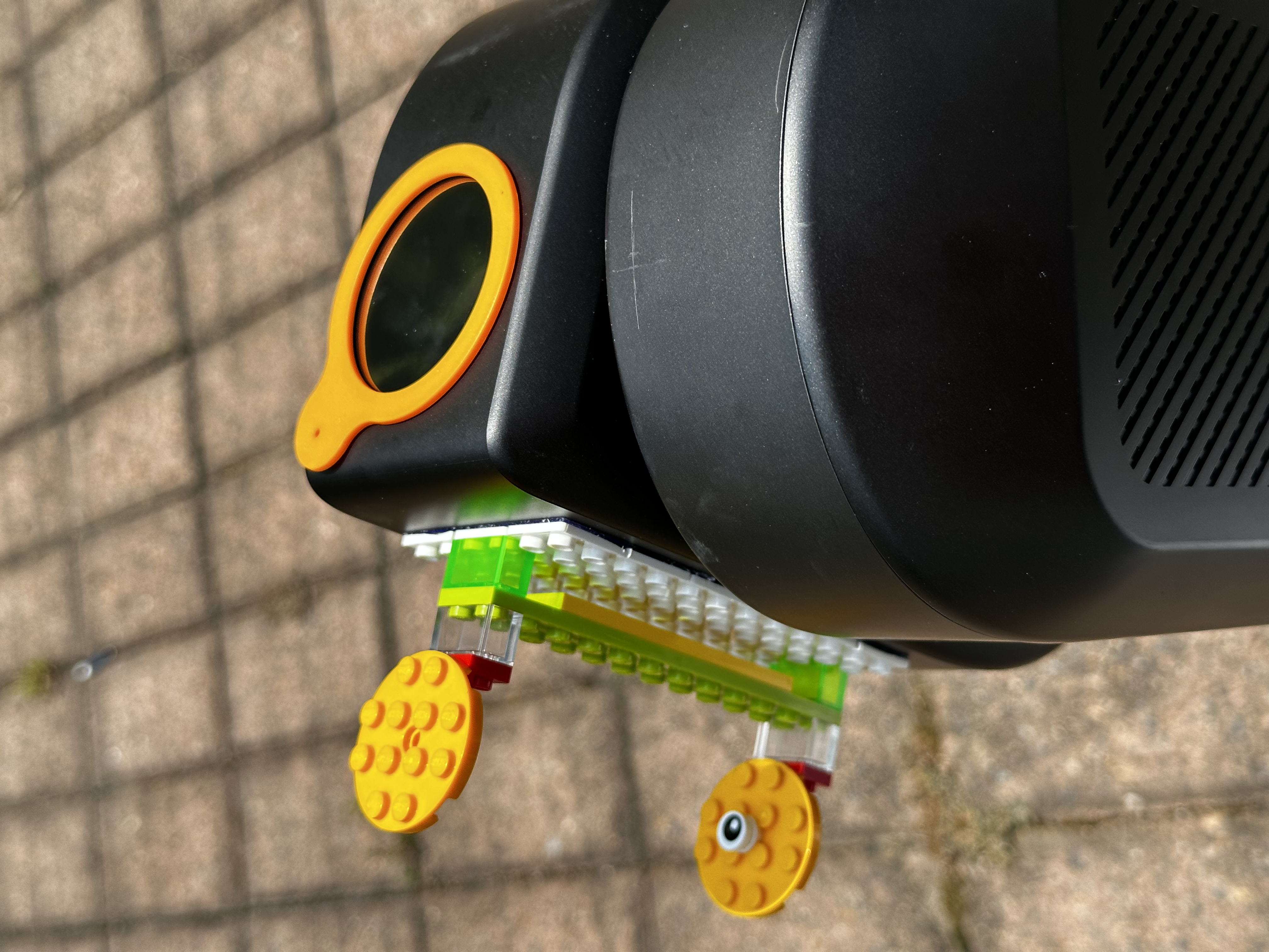 Lego made solar finder