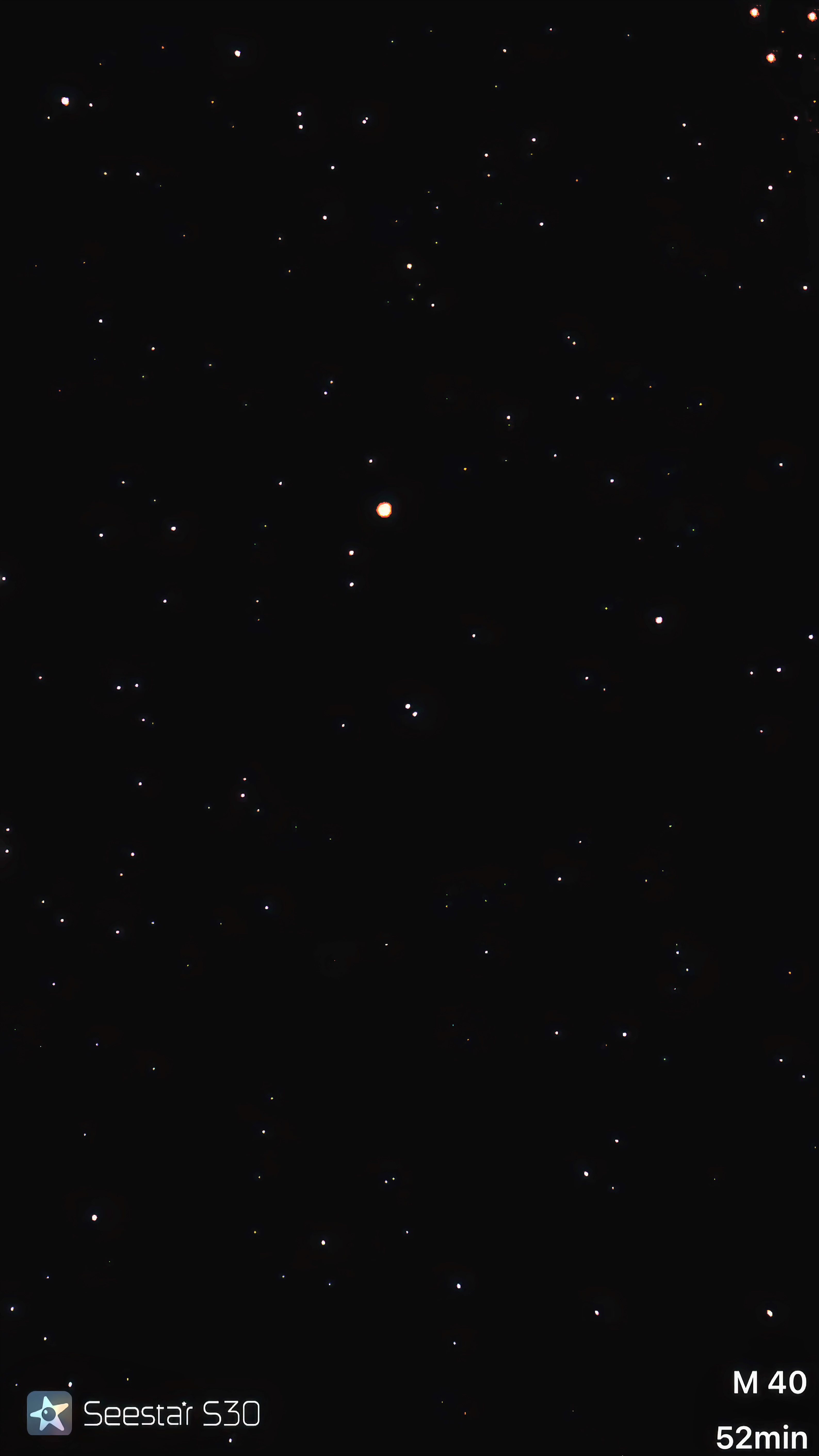 Messier 40 ,aka WNC 4, aka the Winnecke 4, is a double star located in ...
