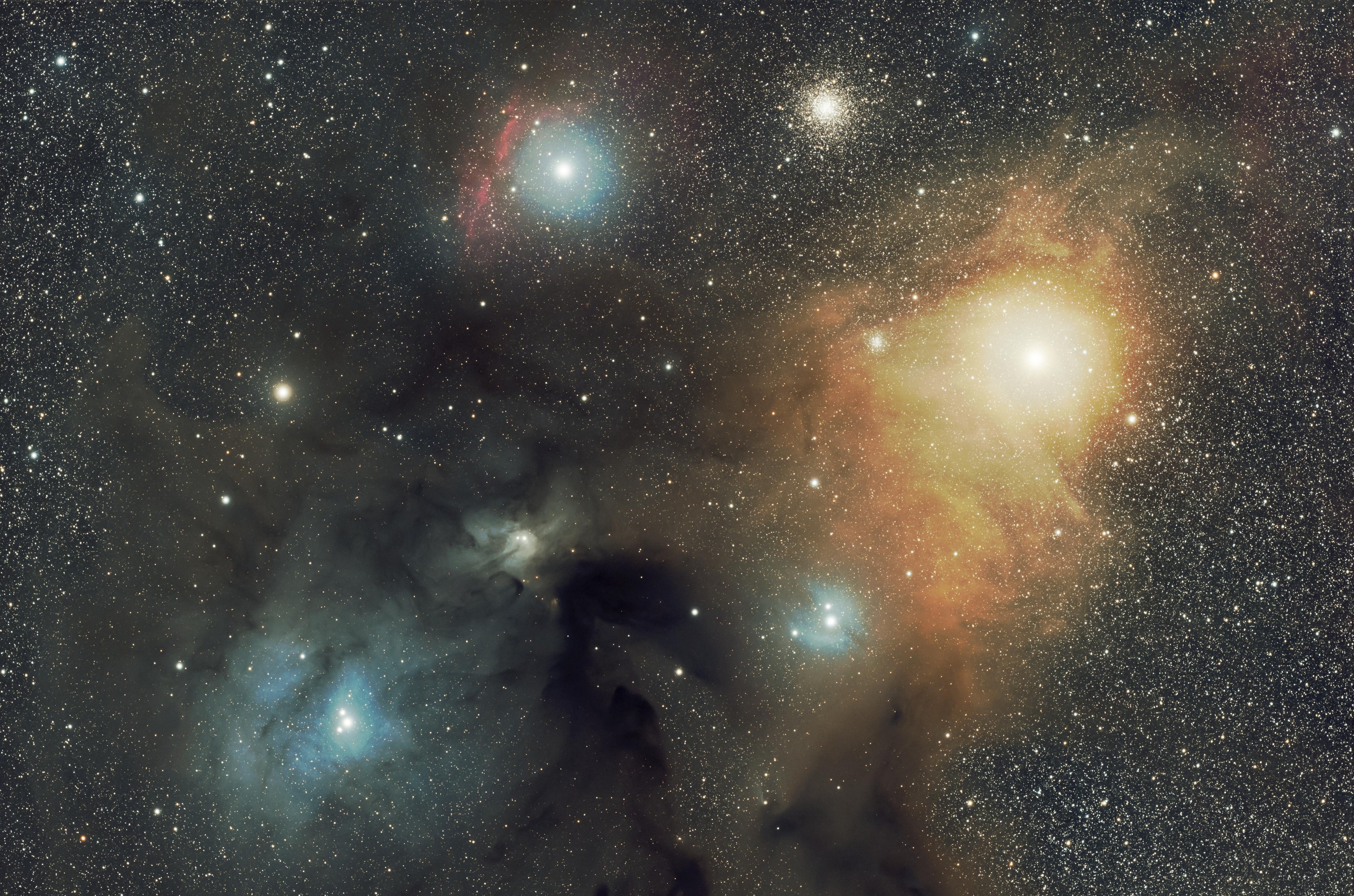 Rho Ophiuchi cloud complex. 🌌