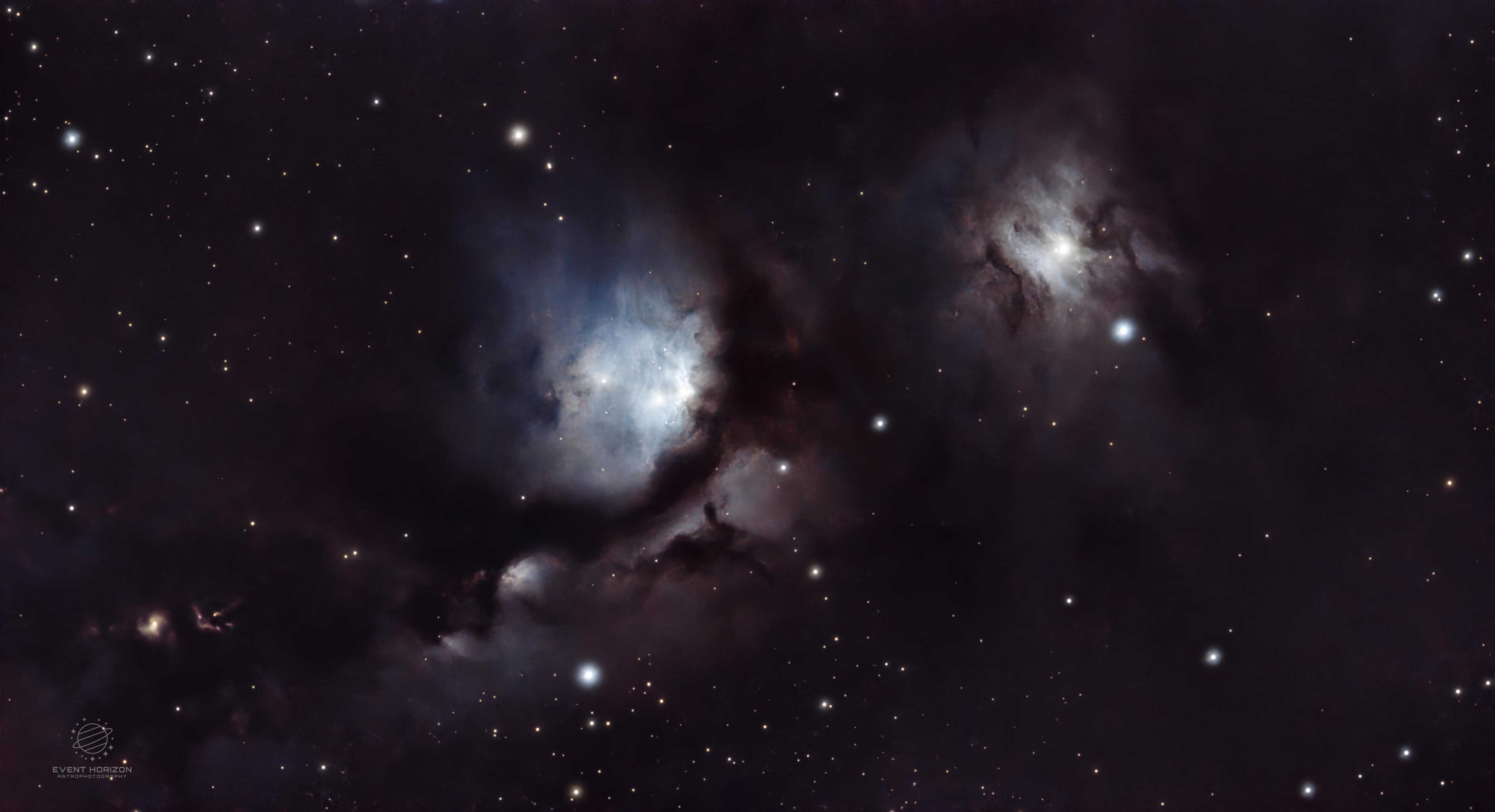 NGC 2064 - Reflection Nebula in Orion. 6 hours with my Apertura 60mm ...