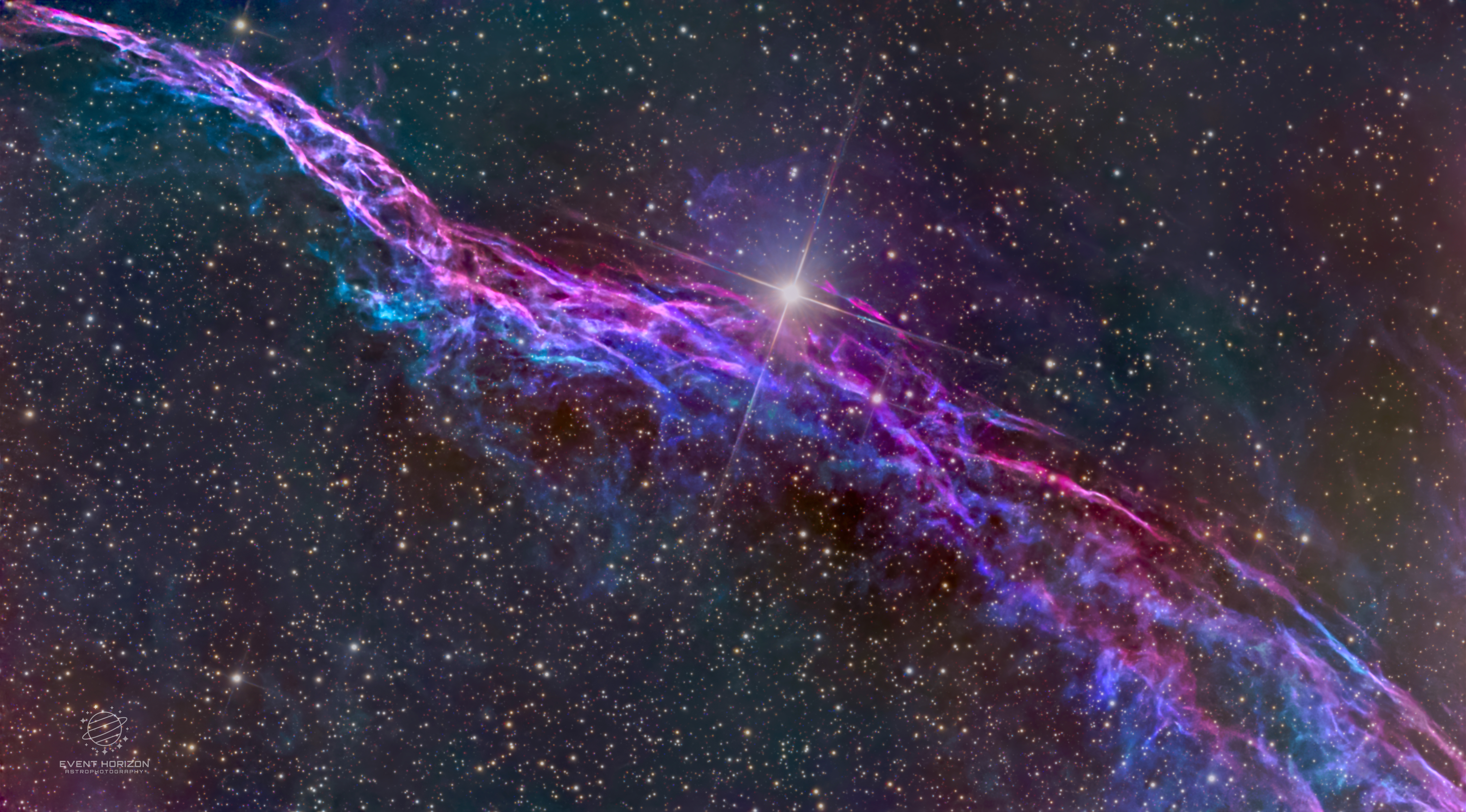 The Western Veil. 12 hours with my Astrotech AT8IN and Touptek ATR585M.