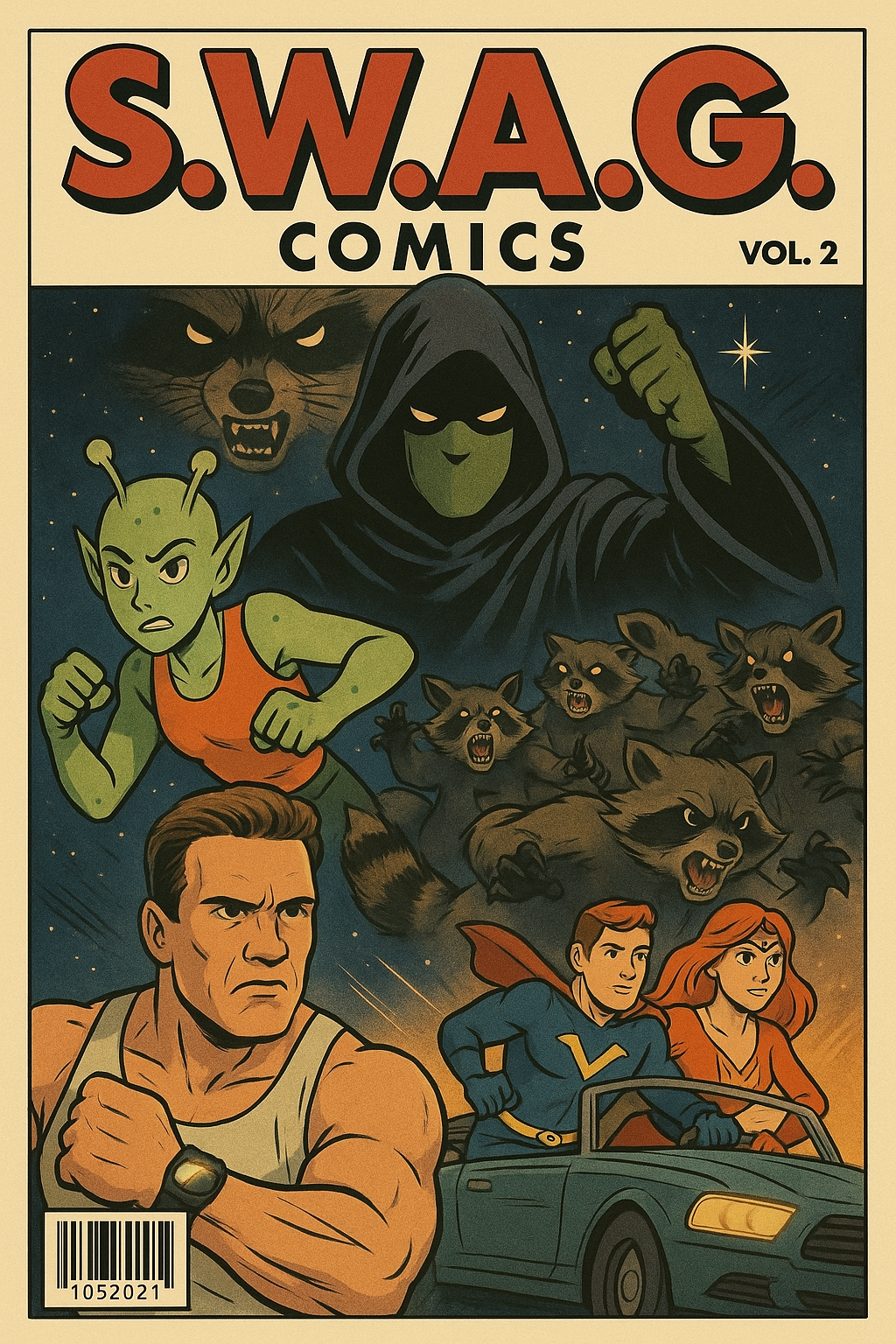 SWAG Comics vol. 2 cover reveal - complete comic coming 3rd of October