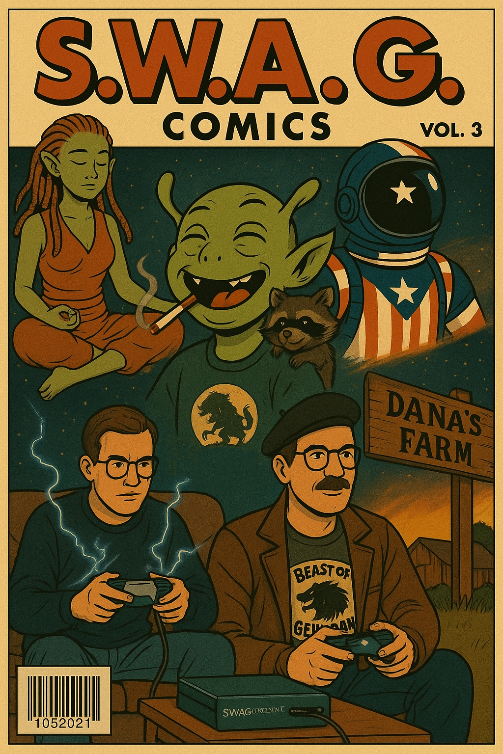 The wait is almost over … SWAG Comics vol. 3 comes Friday, December 5