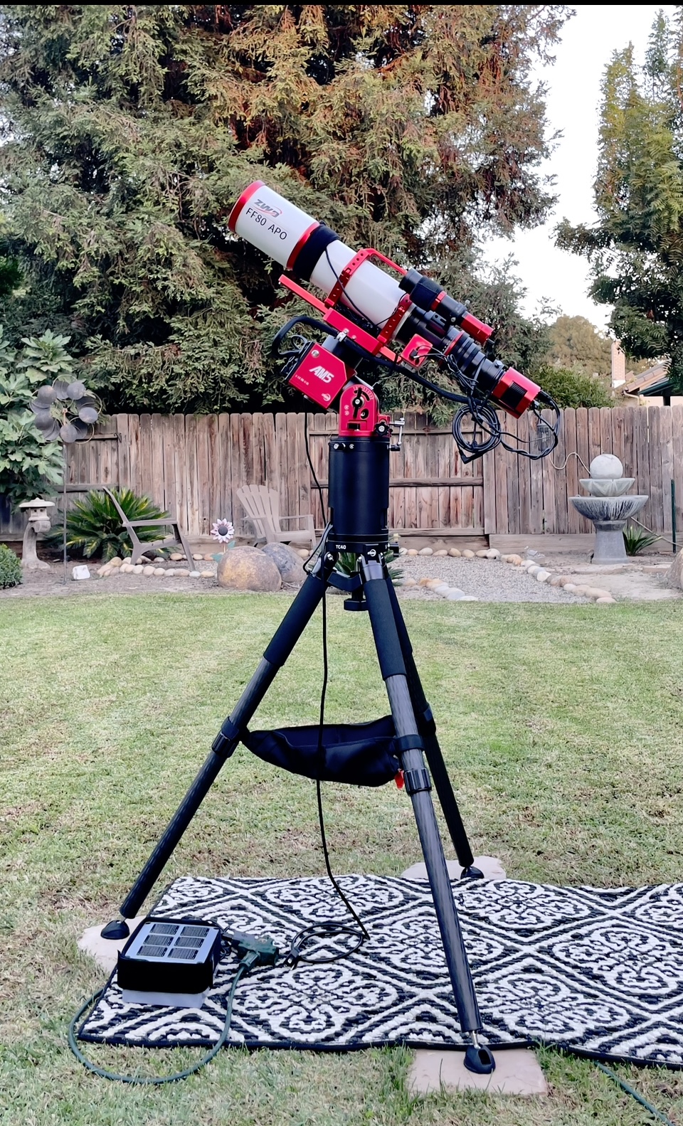 I finally received my new ZWO scope 🔭